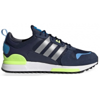 Кроссовки Adidas ZX 700 синие с зеленым